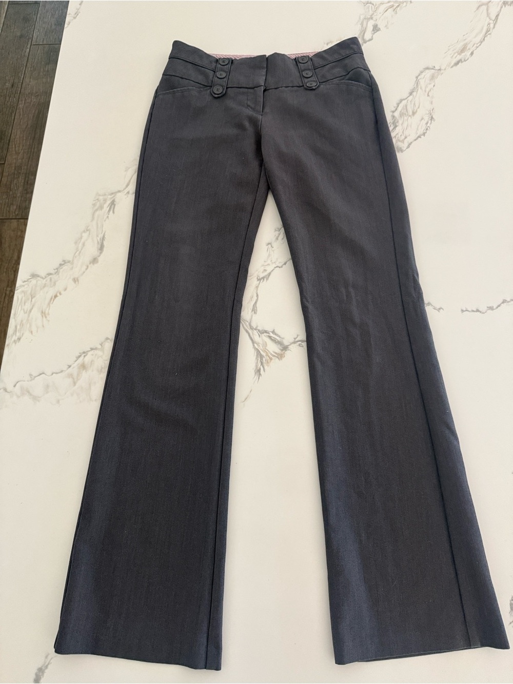 Joe Benbasset Charcoal Flare Jeans